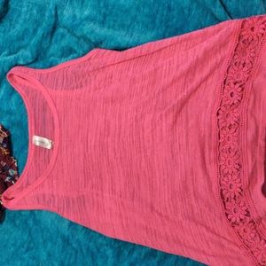 Pink shirt
